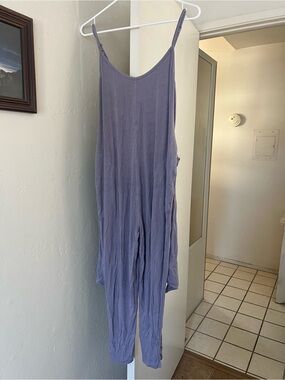 Women's Anthropologie Lavender Sleeveless Jumpsuit